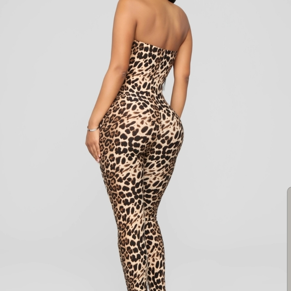 Cheetah Jumpsuit - Picture 2 of 4